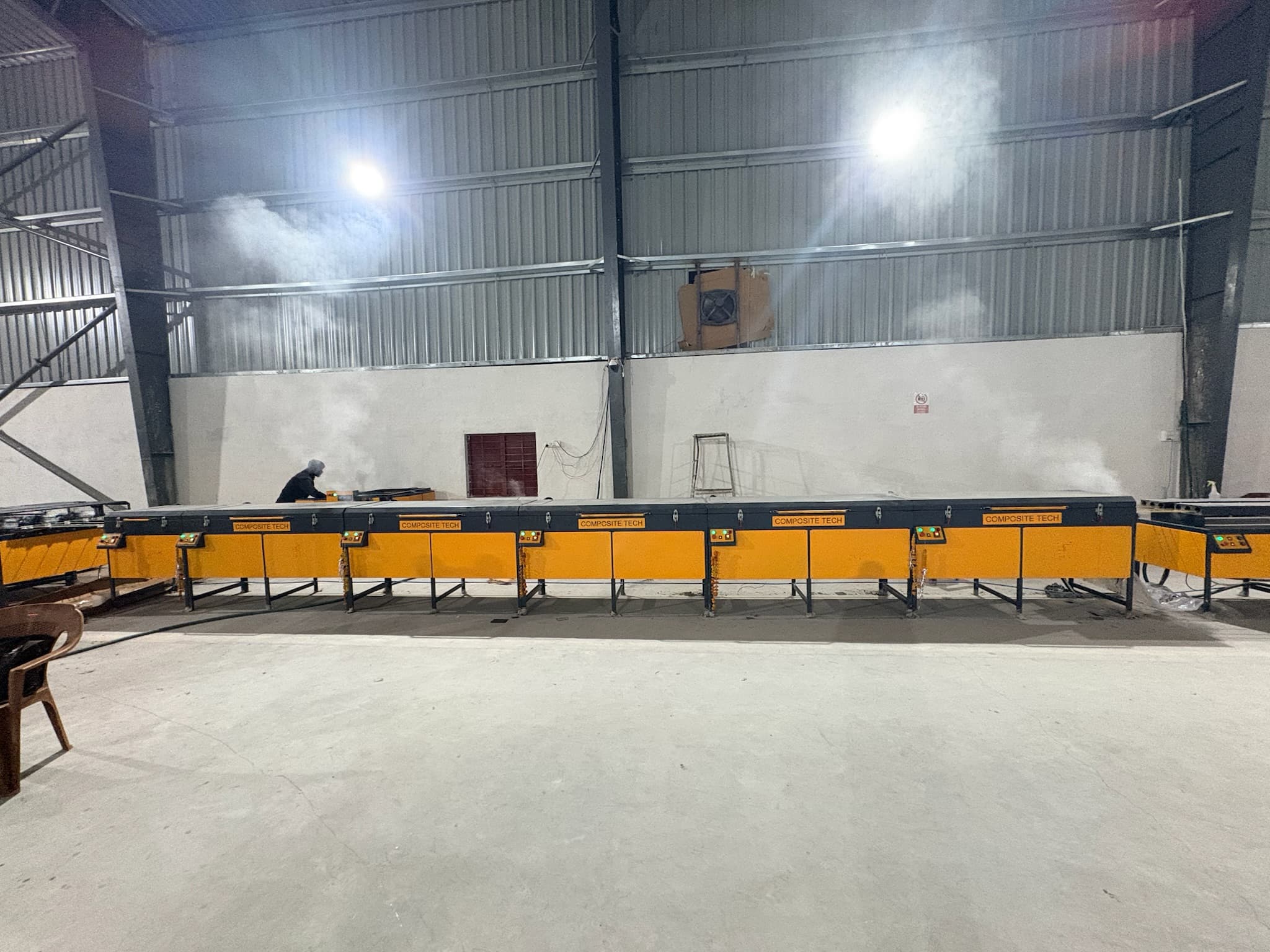 Composite Tech production line running at the Pithampur plant
